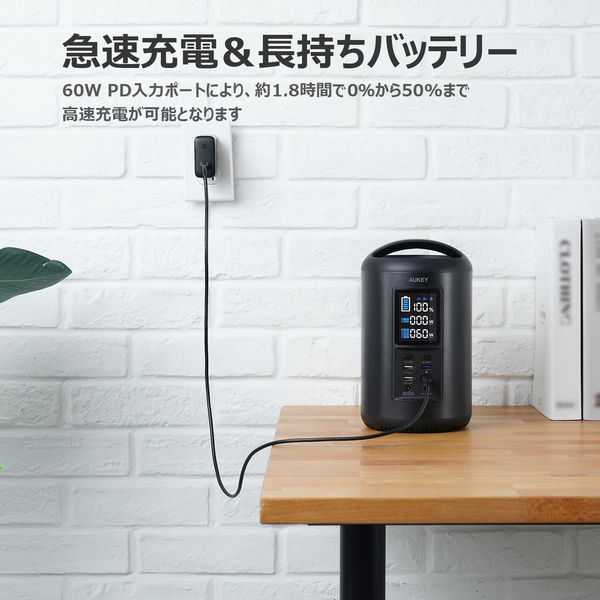 AUKEY_PowerAres 200 PS-ST02_商品説明画像_02